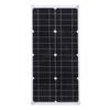 25W Solar Panel High Efficiency Monocrystalline Solar Charger Kit with 60A Controller for Car Truck