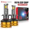 Dualvision 300W 30000LM H7 Led Headlight Bulbs H4 H11 H8 H1 9005 HB3 9006 HB4 9012 HIR2 EMC Canbus Car Lamp 6000K Plug and Play