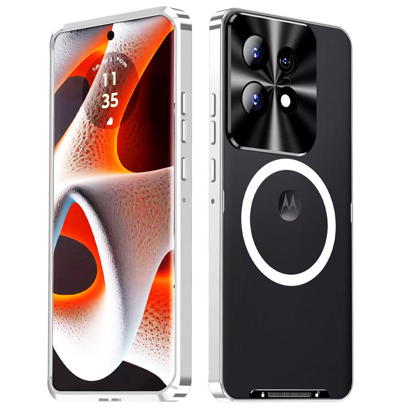 Magnetický kovový matný ochranný kryt MOTO Edge50Pro pro Motorola X50U (2024).