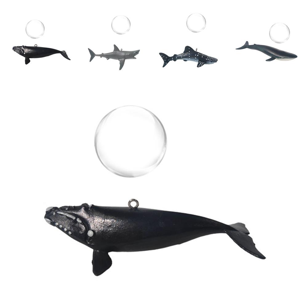 Aquarium Ornament, Floating Fish Tank Decorations, Resin Simulated Shark Blue Whale Underwater World Aquarium Ornament For Seawater And Freshwater
