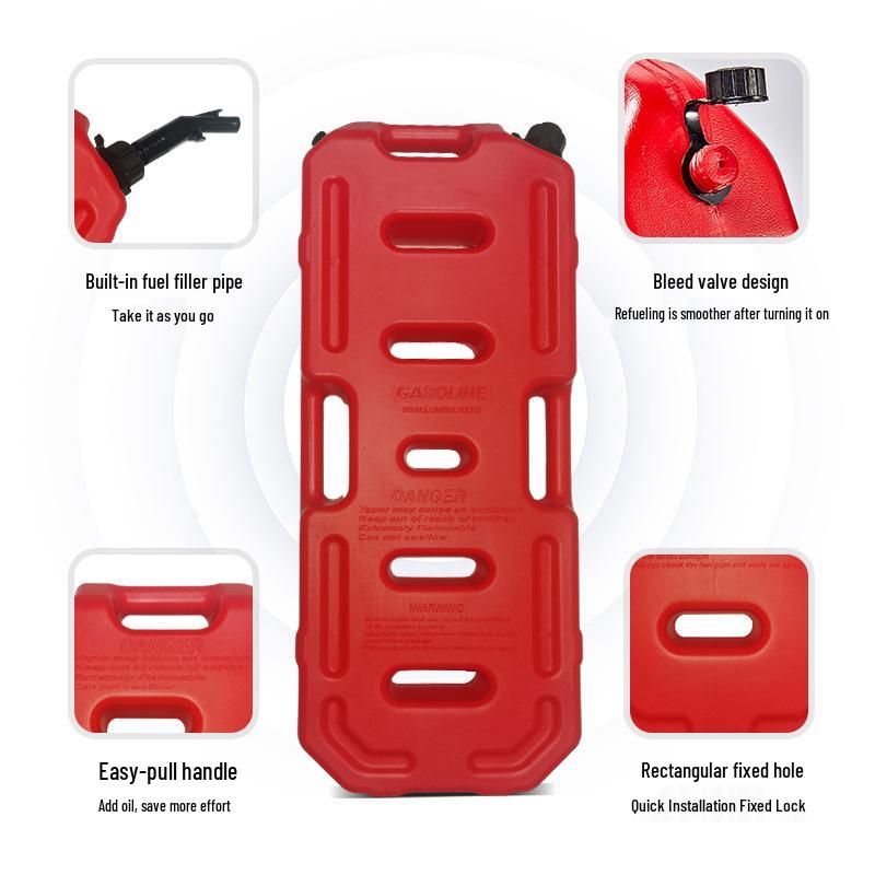 20L Universal Food-Grade Plastic Oil & Water Tank for Off-Road Vehicles