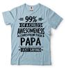 Gift For Papa Fathers Day Shirt Grandpa Birthday Christmas Papa Gifts Father
