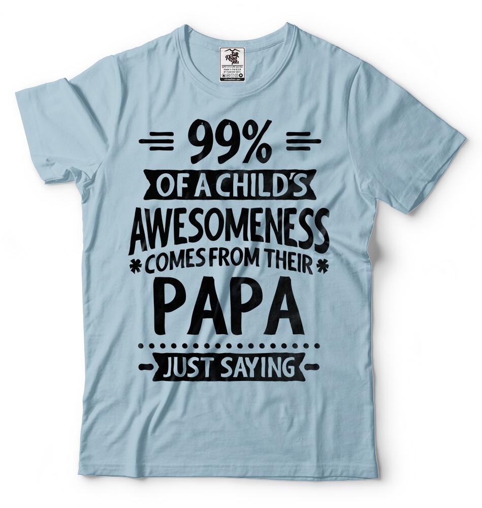 Gift For Papa Fathers Day Shirt Grandpa Birthday Christmas Papa Gifts Father XL