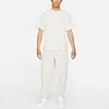 Men's Nike Lab Solo Swoosh Basic Sports Short Sleeve Light Bone White T-Shirt DA0321-072