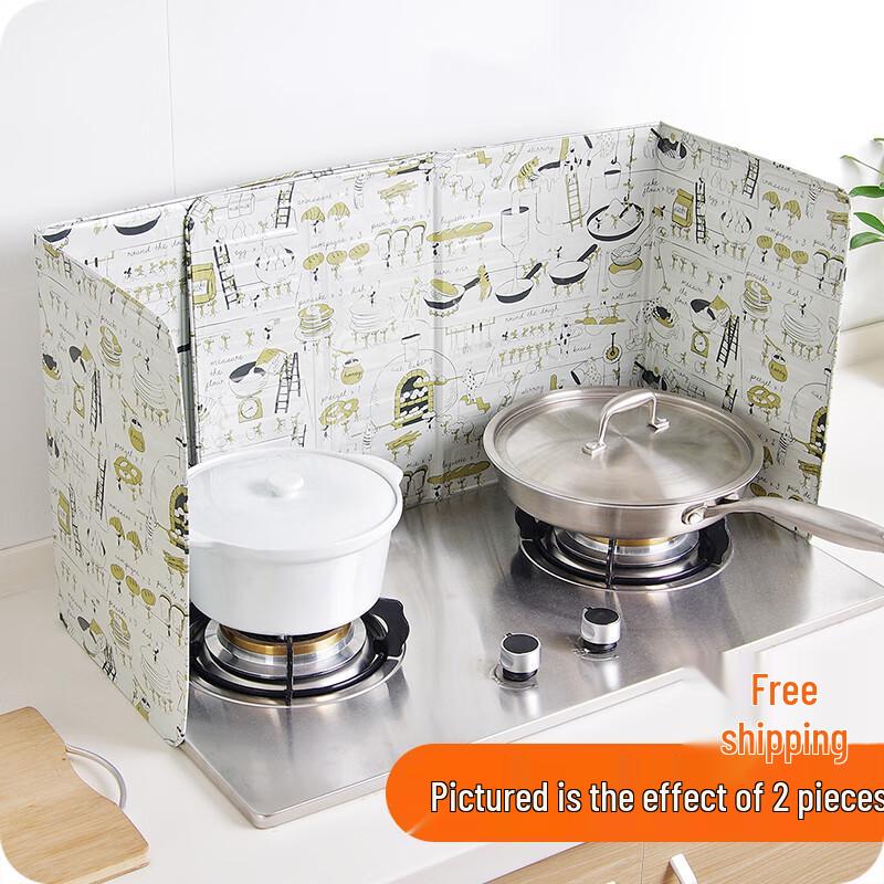 Aluminum Foil Kitchen Oil Splatter Guard