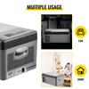 15L Small Fridge Portable Car Freezer Mini Refrigerator Compressor Cooler for Traveling Outdoor Activities