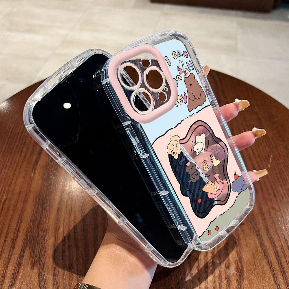 Cartoon Animal for iPhone17ProMax Mobile Phone Case 14 Apple 13 Fine Hole 12/15 Premium 16