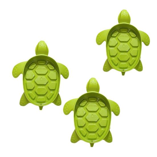 1/2Pcs Tortoise Soap Dish PP Material Soap Holder Shower Bathroom Kitchen Anti-Slip Soap Tray Home Decor