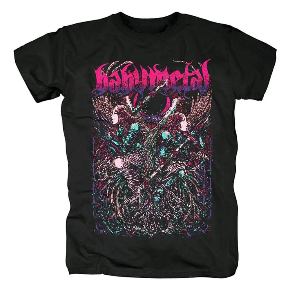 T Shirt Men Women Short Sleeve Retro Metal Punk Cotton Tees High Quality Y2k Tops Summer Streetwear