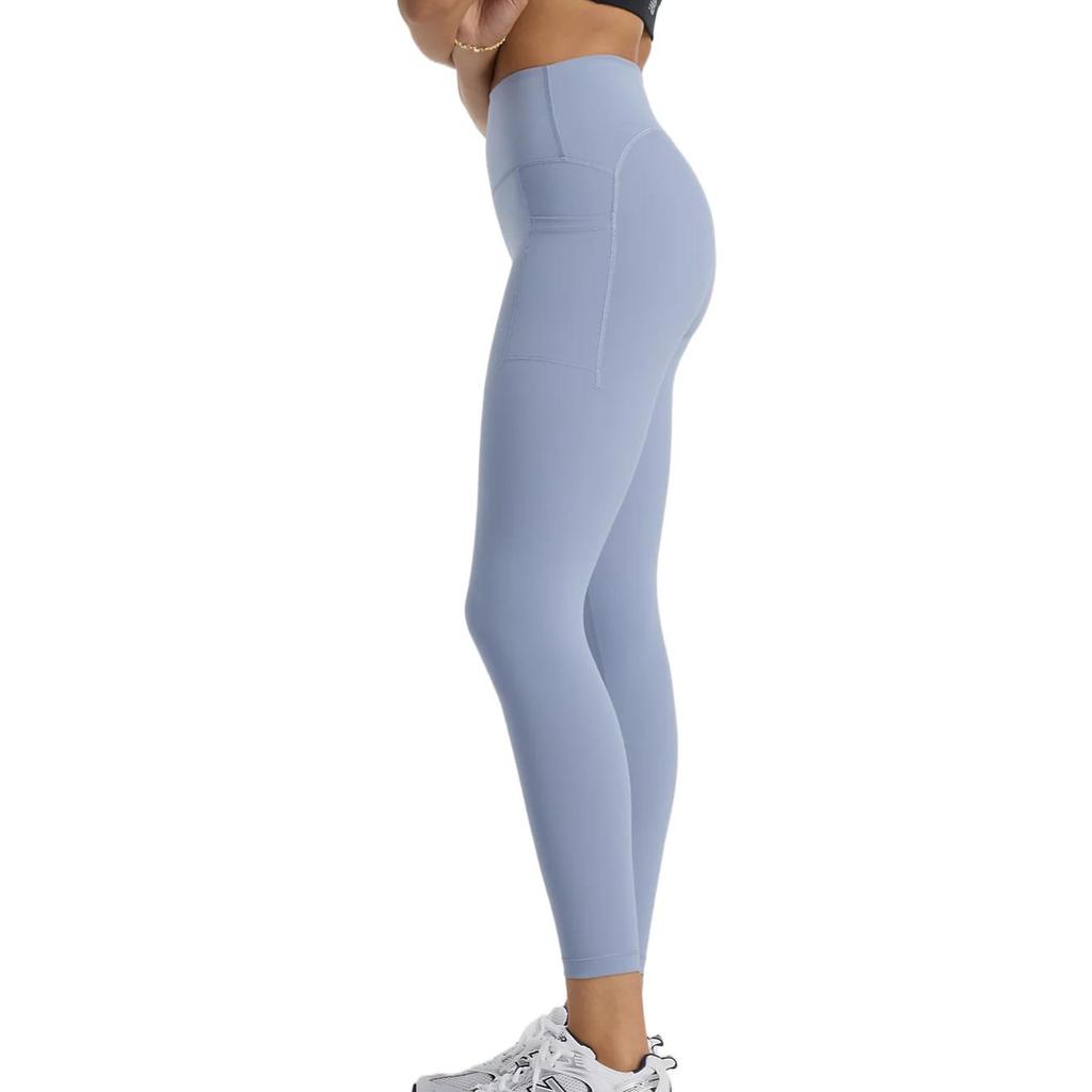 New Balance Sleek Pocket Sports Pants Women's Blue WP51268-DUS