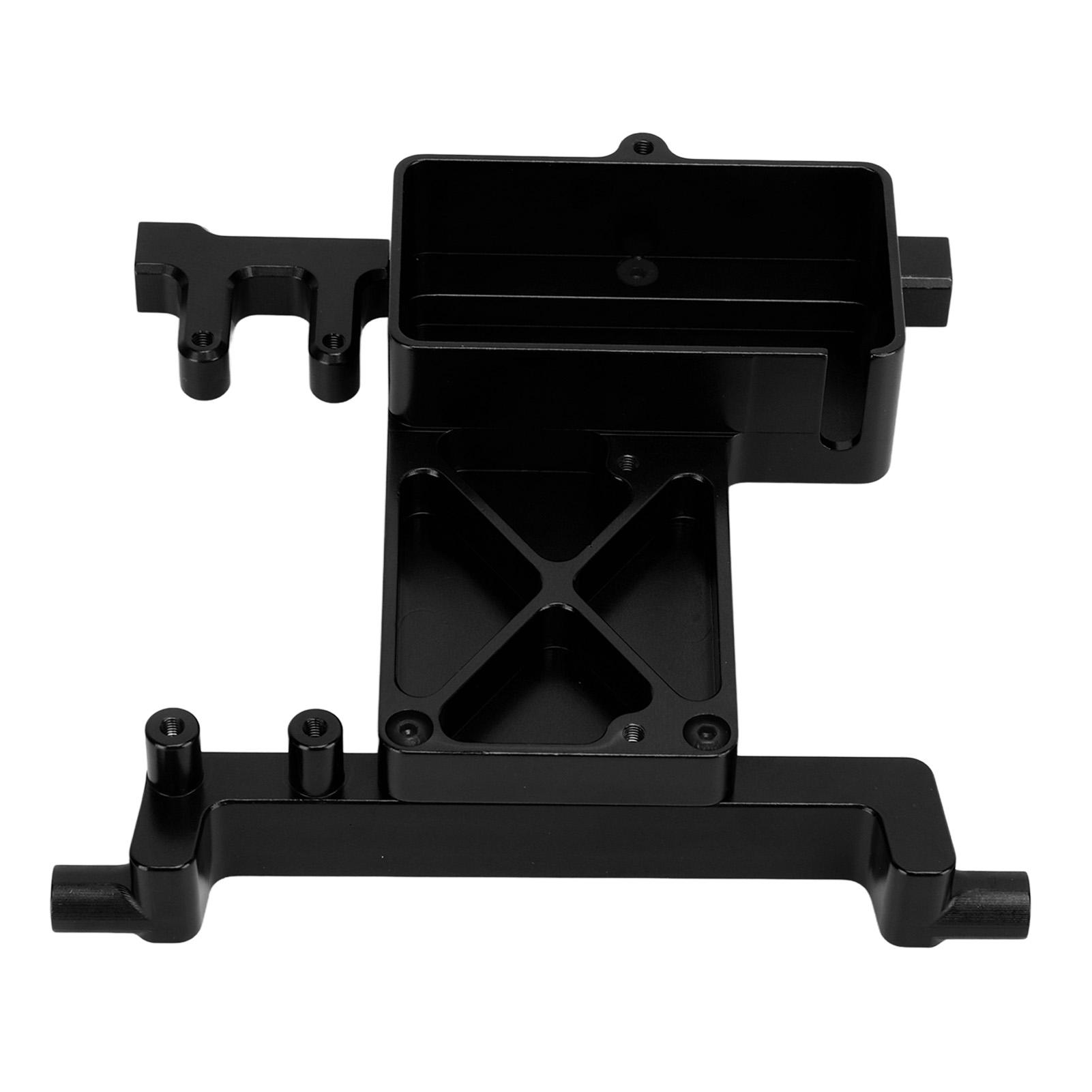 

RC Fixed Servo Mount Bracket Replacement for SCX6 1 6 Aluminium Alloy Servo Fixed Bracket Black чорний