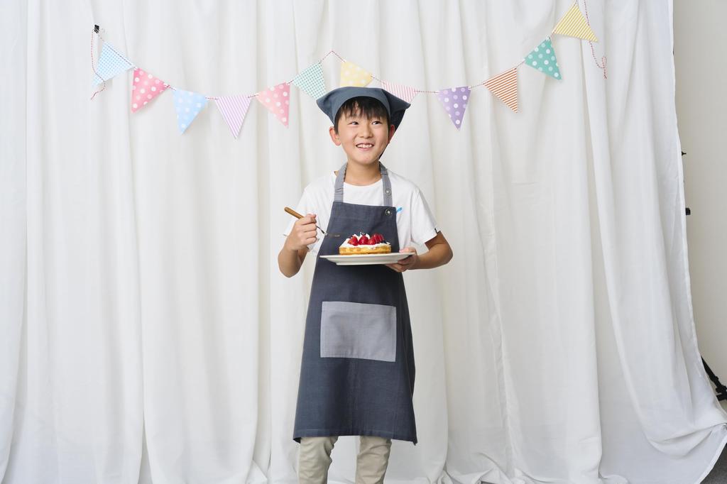 Kids Apron Mate LAV Recommended [REP] height 130-150cm