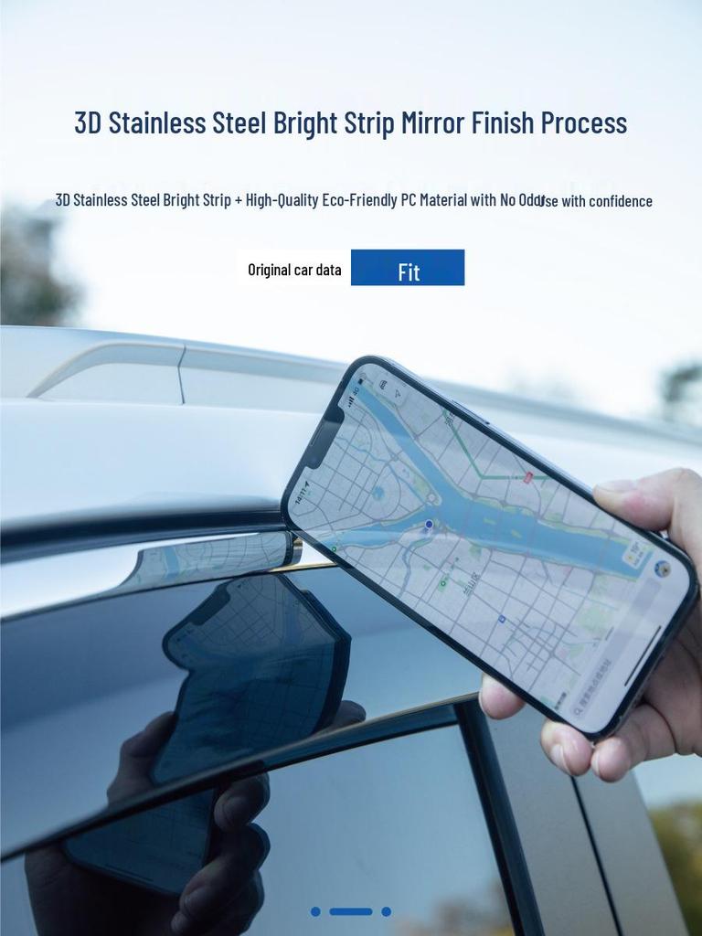 Geely Car Window Rain Shields - Fits Mini, Haoyue, Boyue, Xingyue, and Panda Models.