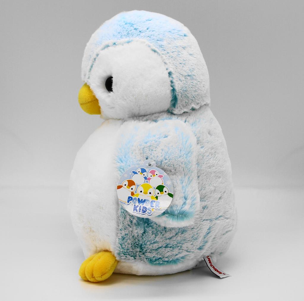 Aurora World Powder Kids Penguin Plush Toy, Medium, Light Blue