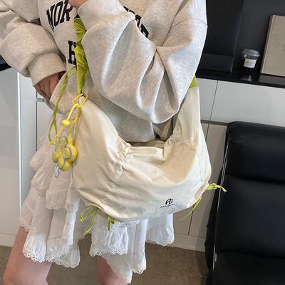 Frisch und lässig, süße Umhängetasche, großes Fassungsvermögen für den täglichen Weg zur Arbeit, Crossbody, zum Tragen in der Hand und zur Aufbewahrung, große Tasche.