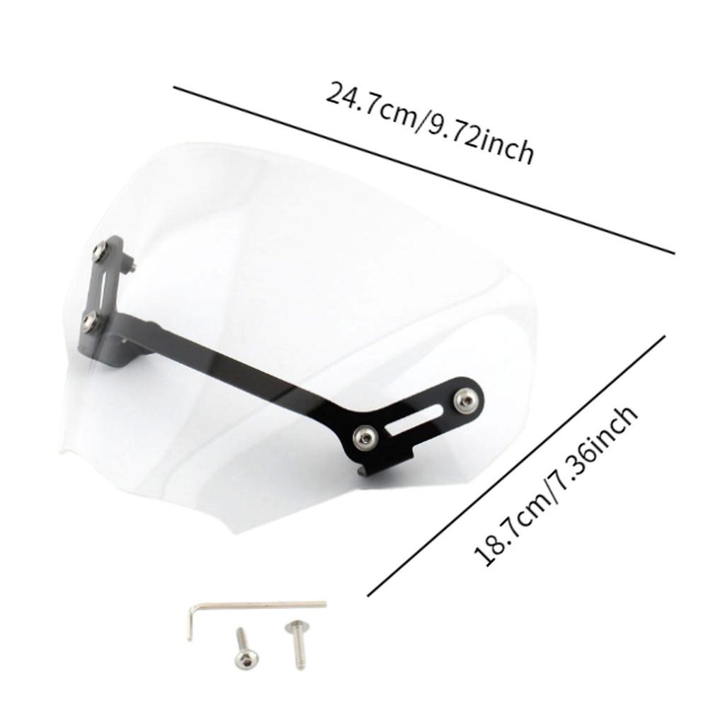 Front Windshield Visor Wear Resistant Motorcycle Accessories