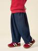 Tongbei Kids' 2025 Winter Fleece-Lined Jeans - Warm, Versatile, Fashionable for Boys & Girls.
