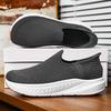 TUINANLE Barefoot Shoes Men Wide Toe  Flats Shoes Classic Slip-On Loafers Men Lightweight Breathable Driving Sneakers
