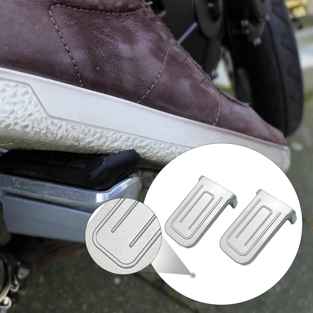 Electric Bike Rear Pedals Footrests Spare Parts Replaces Easy To Install Comfortable Cycling