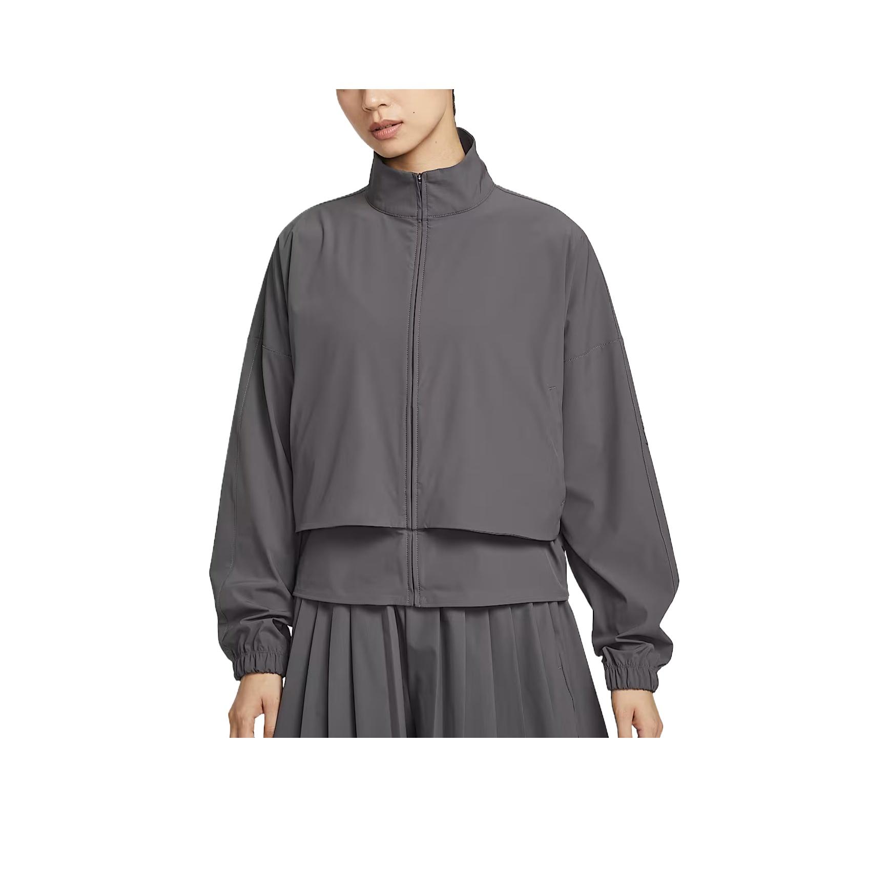 

Nike Dri-Fit Perfect Stretch 24.7 Удобная Классическая Простая Универсальная Быстросохнущая Куртка Женская Куртка HJ0964-036 S