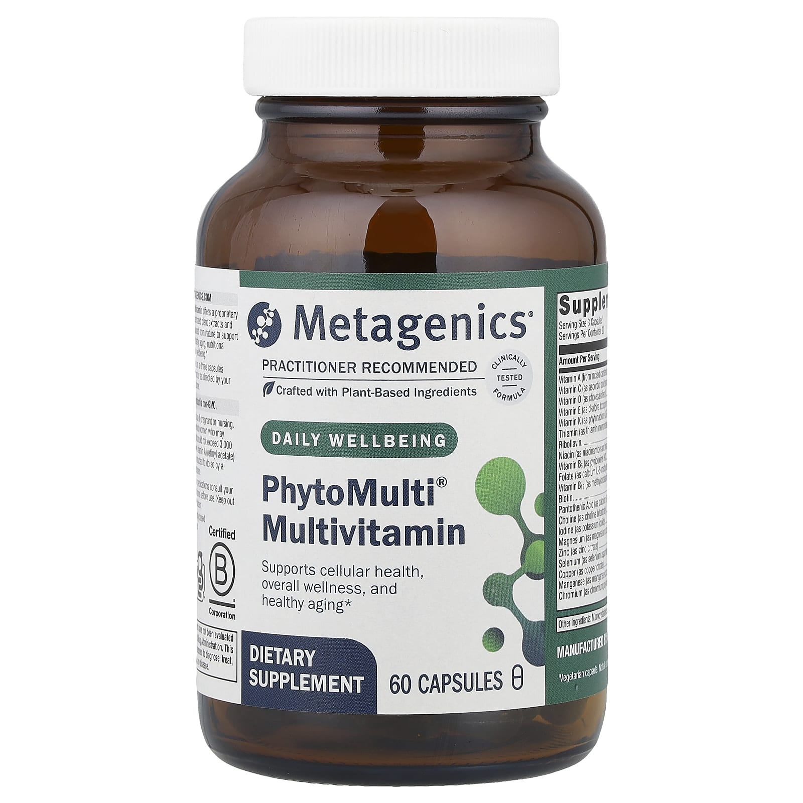 

Phytomulti® Multivitamin, 60 Capsules