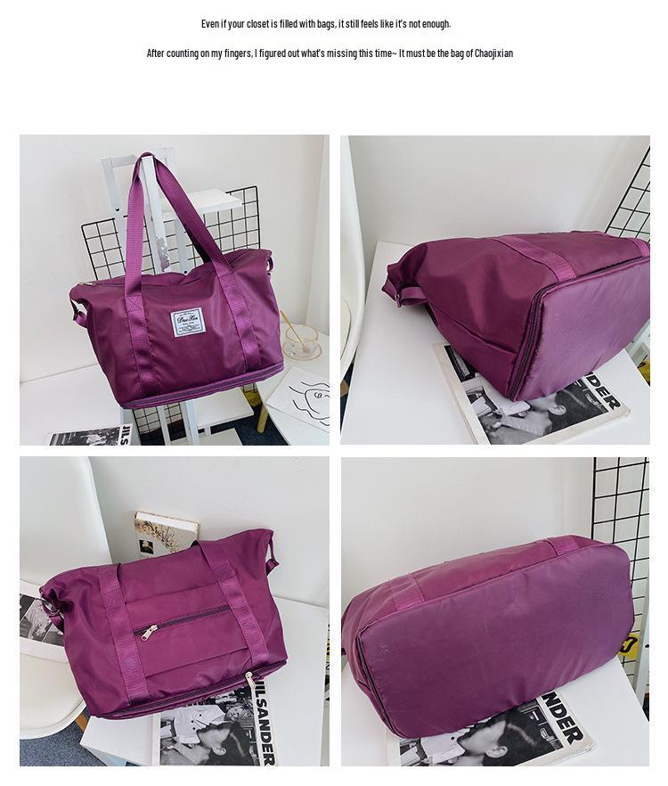 Stylish Women's Large Capacity Travel & Yoga Shoulder Bag