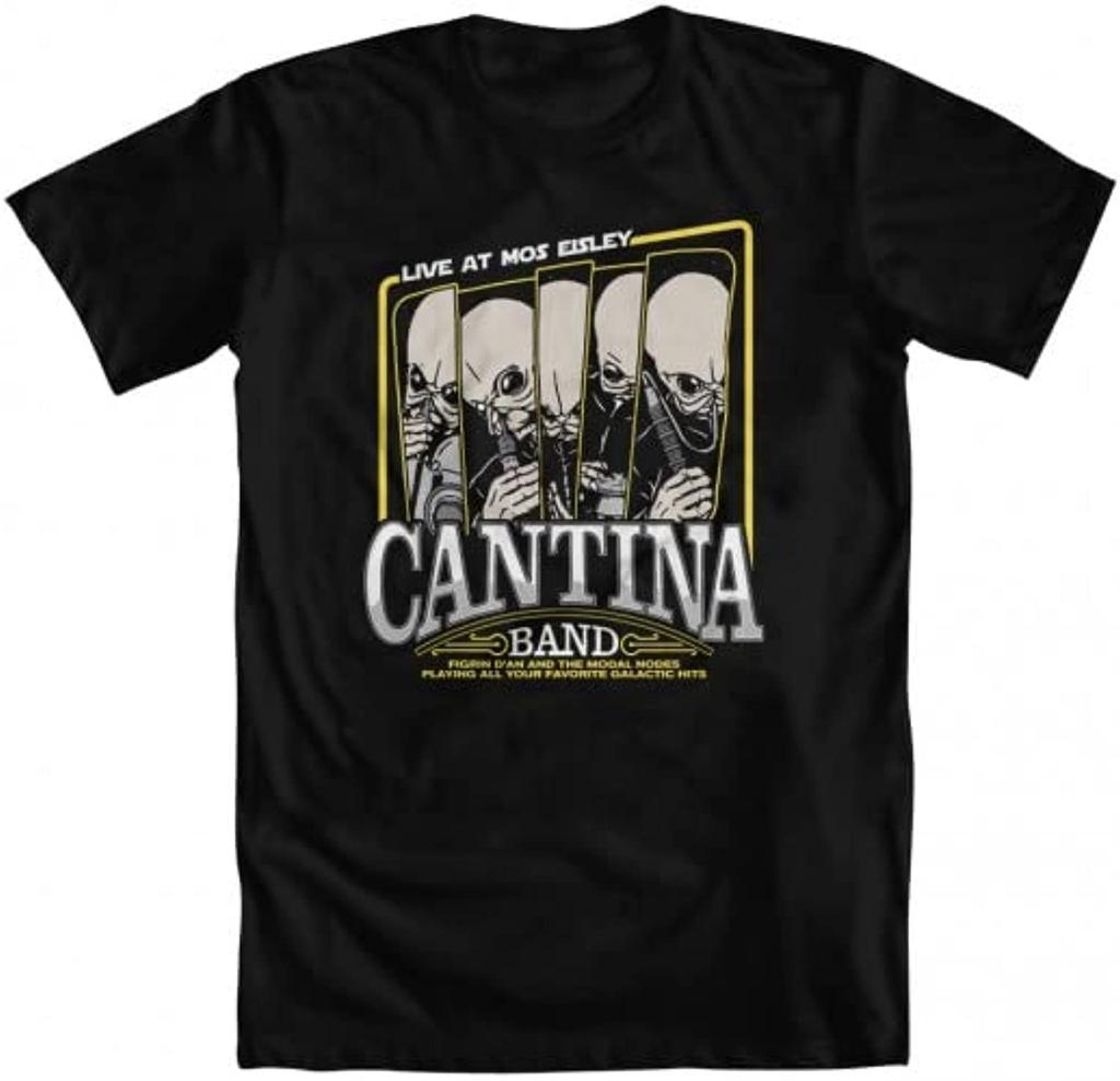 Star Wars Theme Cantina Band Galactic Music Group Fun Unisex T-Shirt