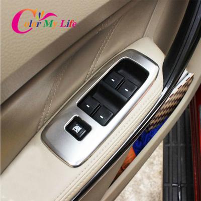 Adesivo de proteção para apoio de braço da porta interna do painel do interruptor de elevação da janela do carro para Ford Ranger Everest 2015-2022
