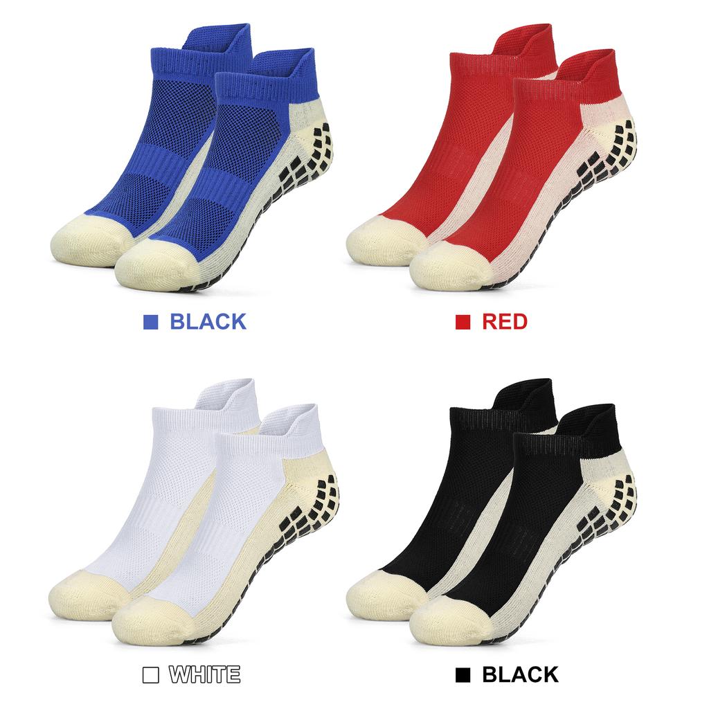 Breathable Soccer Socks Anti-slip Athletic Ankle Socks Sport Short Socks for Men Women Yoga