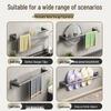 No-Drill Wall-Mounted Bathroom Towel Rack with Shelf
