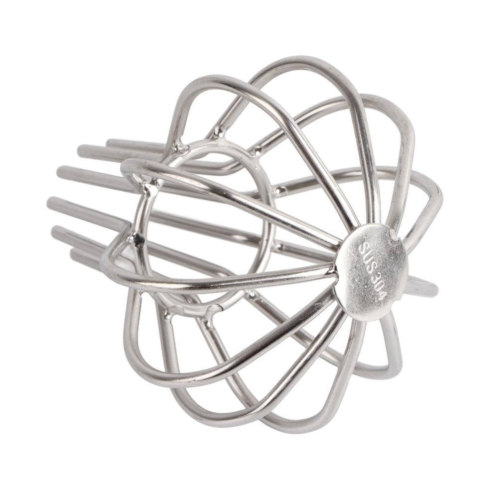 304 Stainless Steel Gutter Guard Strainer Round Line Cap Floor Drain Net Pipe Protector  Balcony