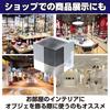 HAMILO Acrylic Cube Display Stand for Photography, Approx. 3 X 3 X 3cm (Set of 5)