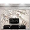 3d Wallpaper Luxury Jewelry Flower 3d Wallpaper Living Room Bedroom Background Wall Mural