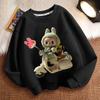 Children's Fashion LBB Hoodies, Round-neck Long-sleeved Hoodies for Boys and Girls  Spring and Autumn
