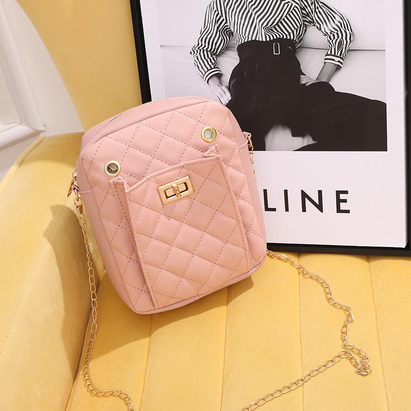 Embroidered horizontal mobile phone bag oblique span bag summer new women's clutch bag simple shoulder bag