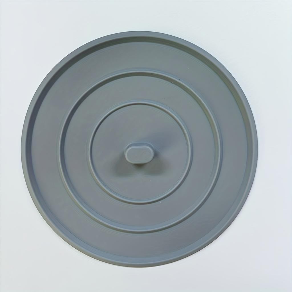 1pc Silicone Bathtub Stopper | Flat Suction Sink Stopper, Hair Stopper, Corrosion Resistant - TIGERPOWER