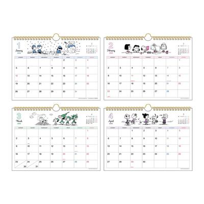 Sunstar Stationery Snoopy 2026 Vintage Wall Calendar S8521468