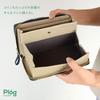 [PROG] Long Wallet with Round Zipper, Accordion Wallet, Garcon, Holds 39 Cards, Shrink Leather, Genuine Italian Leather, MJ6145
