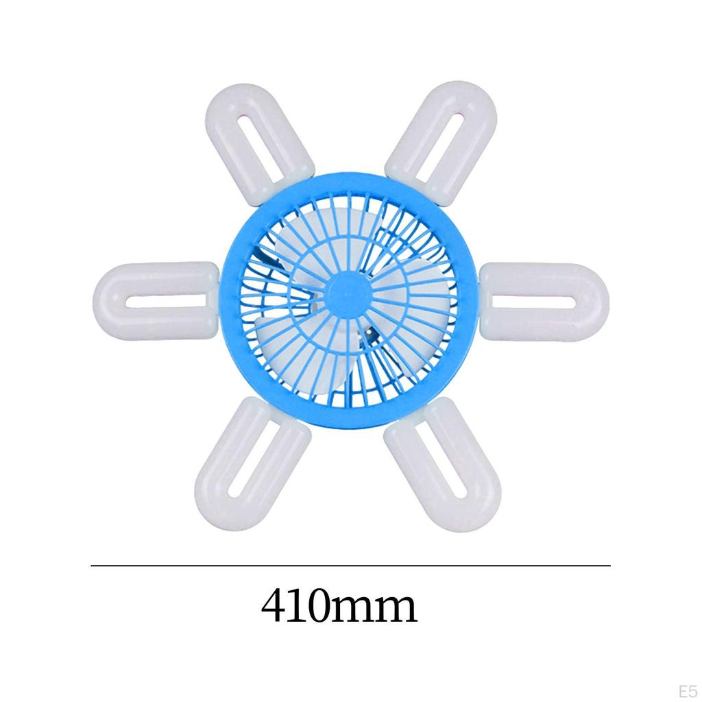 Compact E27 Socket Fan Light with Control