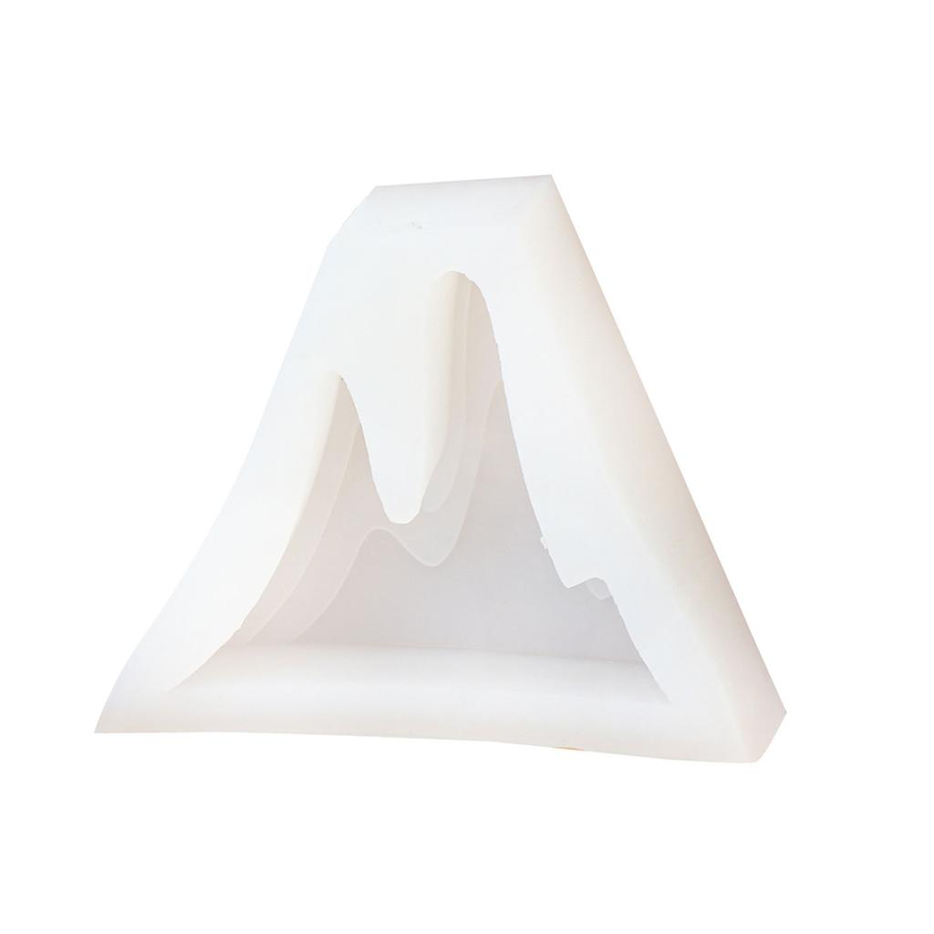 3D Mountain Peaks Silicone Candle Mold DIY Handmade Aromatherapys Plaster Resin Soap Making Supplies Home Decorations