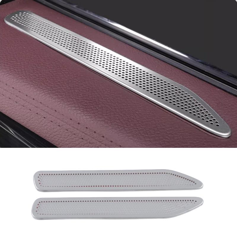 For Geely Monjaro KX11 -2024 Grand Koleos 2025 Decoration Accessories Steel speaker horn Cover 4 Door roof Loudspeaker Cover