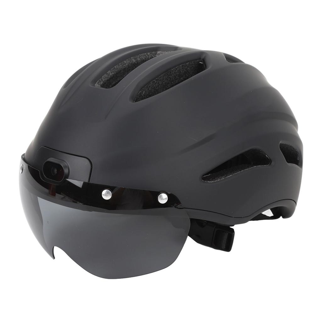 Smart Bike Helmet with 4K 30FPS Action Camera Bluetooth Real Time Video Recording GPS Smart Cycling Helmet with 32GB