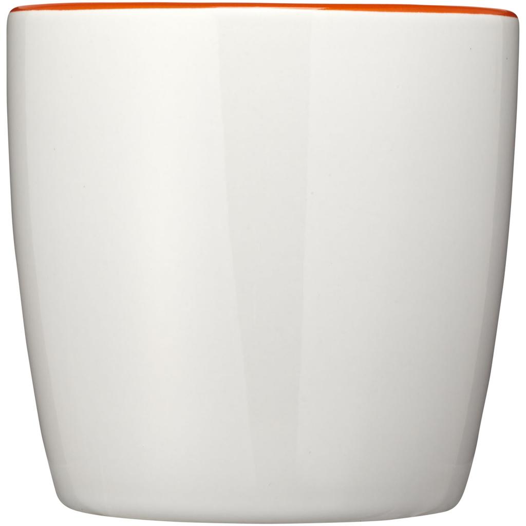 Glass "Aztec" 340 Ml Ceramic Mug White