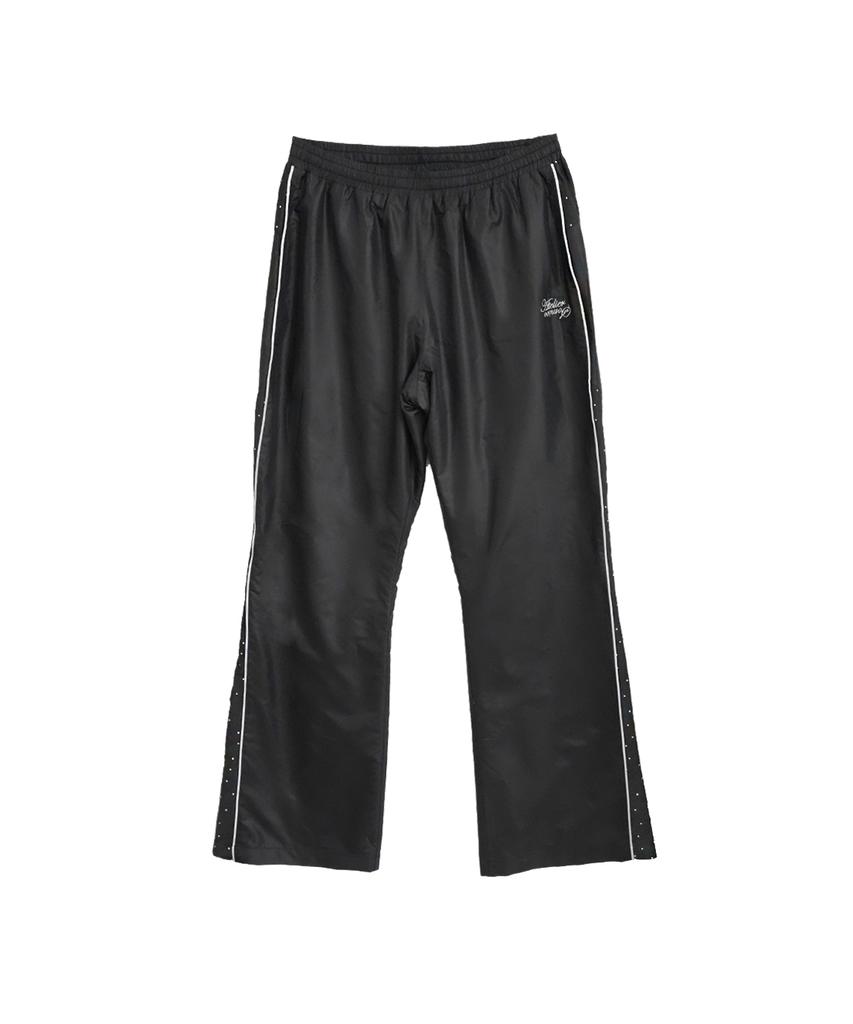 SOMSOC Laura Dot Piping Track Pants_Black