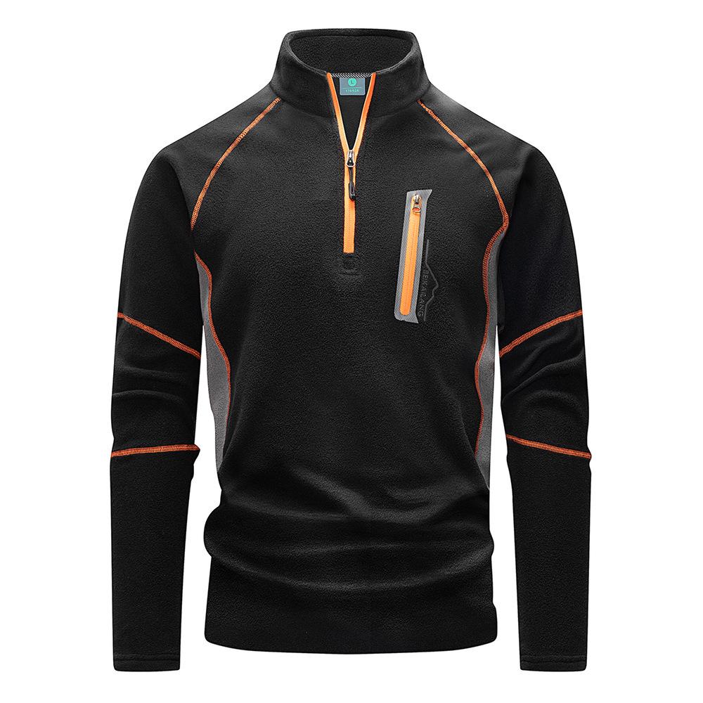 

Men s Cross-Border Outdoor Fleece Long-Sleeve Sweatshirt 4XL синій