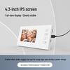 Wireless HD Video Doorbell with Display Screen & Two-Way Intercom