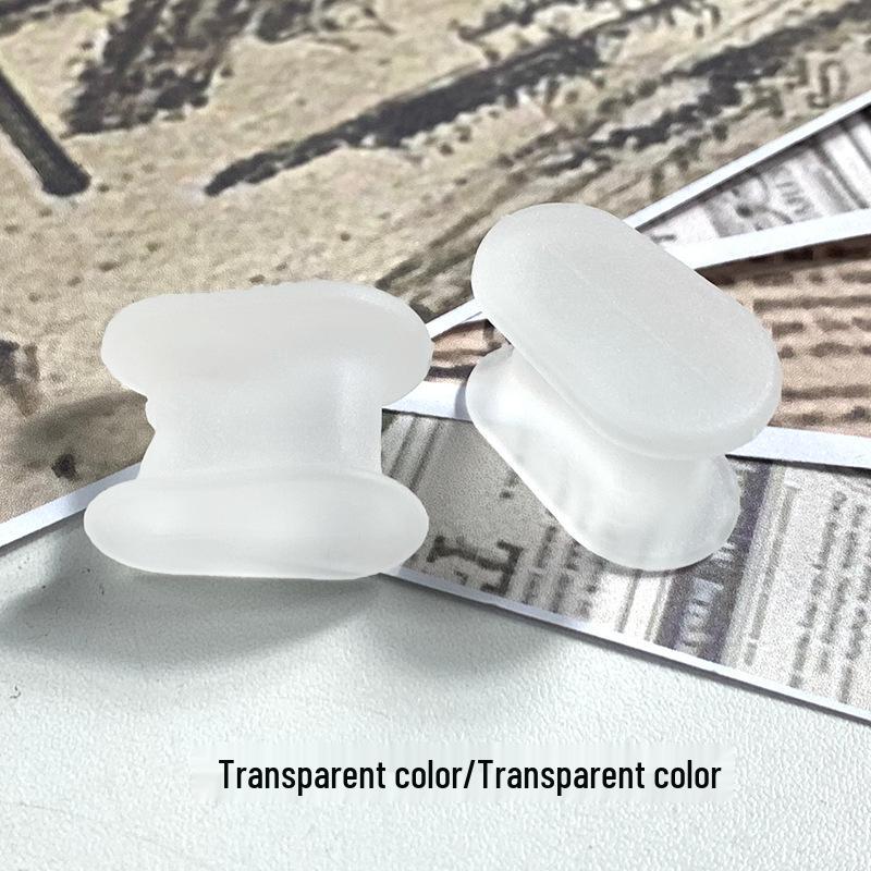 Silicone I-Shaped Toe Separator for Hallux Valgus and Bunion Overlap Correction