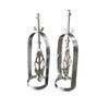 Silvery Emperor SM Butterfly Type Stainless Steel Alloy Breast Clip Adult Sex Toy Old Style