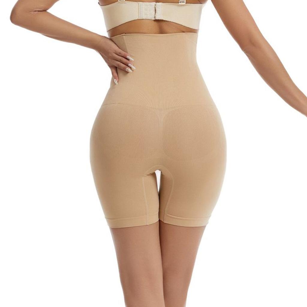 Women Tummy Control Shapewear Shorts High Waisted Body Shaper Shorts Butt Lifting Thigh Slimmer Seamless Panties Underwear