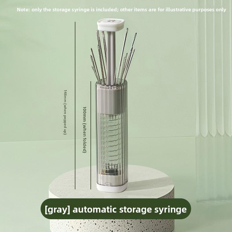 Portable Magnetic Suction Sewing Box for Pressing Household Sewing Thread